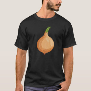 Camiseta Diseños Divertidos de Cebolla Gráficos Retro Antig