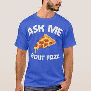 Camiseta Diseños divertidos de pizza para hombres