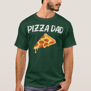 Camiseta Diseños divertidos de pizza para los hombres de pa