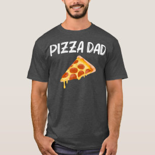 Camiseta Diseños divertidos de pizza para los hombres de pa