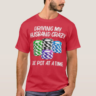 Camiseta Diseños divertidos de póquer para hombres juego de