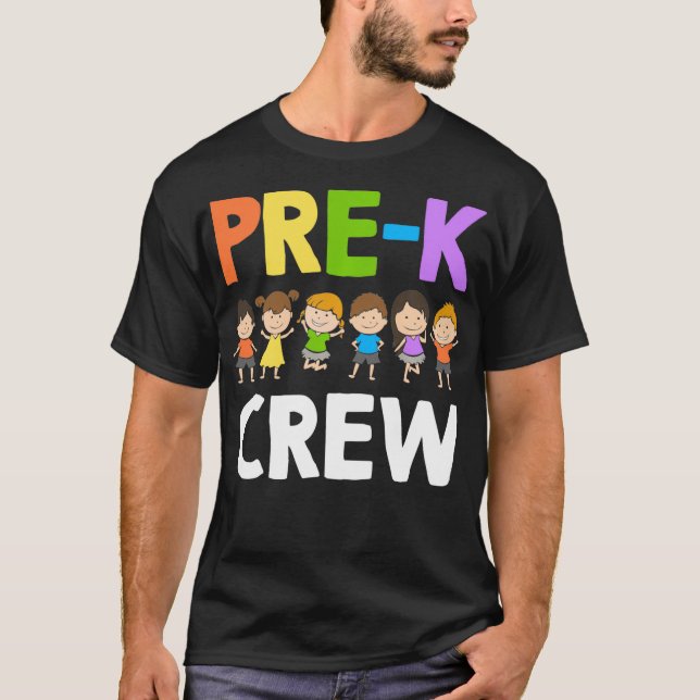 Camiseta Diseños divertidos de profesores de preescolar par (Anverso)