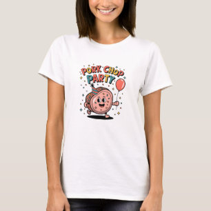 Camiseta Diseños divertidos y bonitos de cerdo