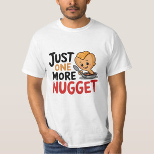 Camiseta Diseños divertidos y bonitos de nugget de pollo