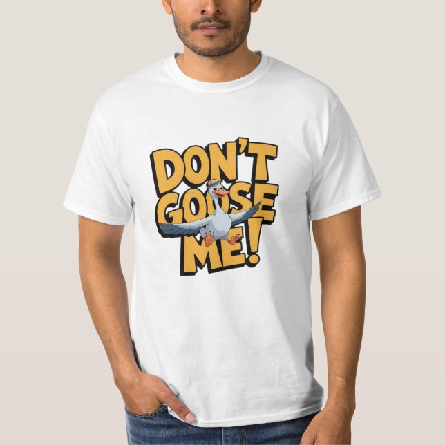 Camiseta Diseños divertidos y extravagantes de oca (Anverso)