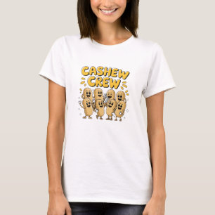 Camiseta Diseños divertidos y juguetones de cajú