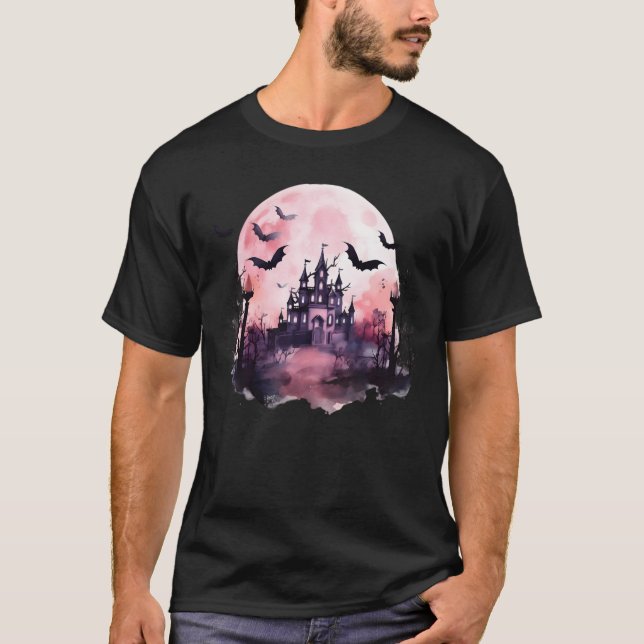 Camiseta Diseños encantados para caídas nocturnas (Anverso)