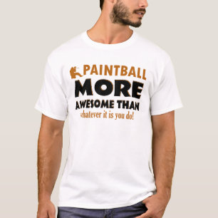 Camiseta Diseños frescos de Paintball