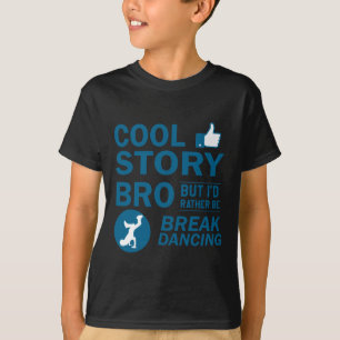 Camiseta Diseños frescos del break dance