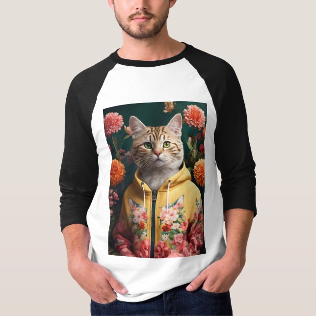 Camiseta Diseños gatitos" (Anverso)