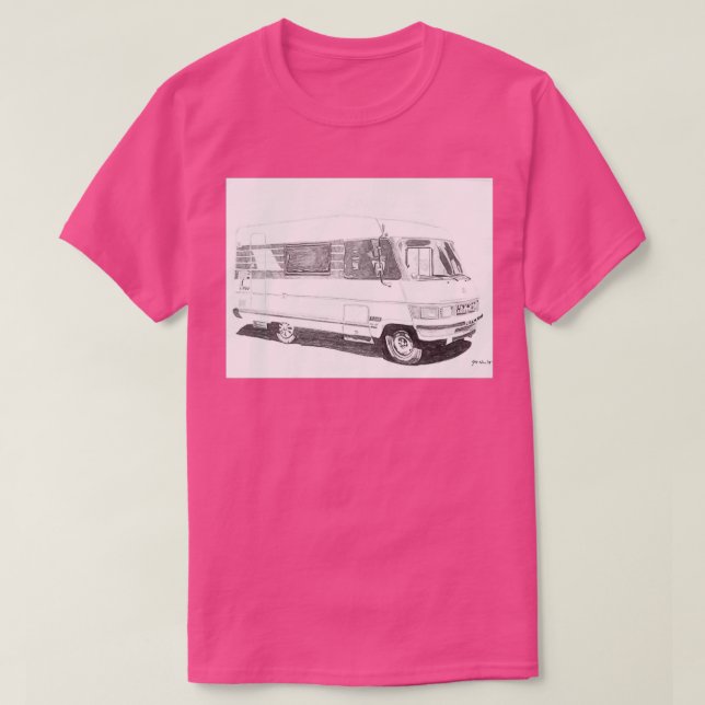 Camiseta Diseños Hymer b544 (Diseño del anverso)