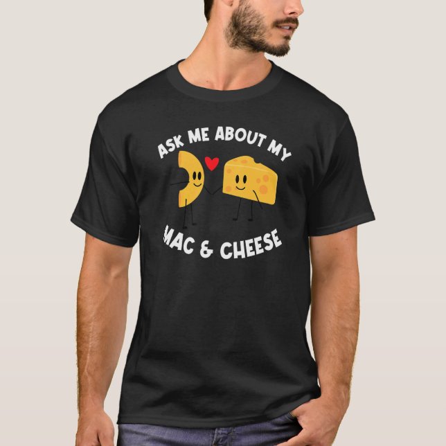 Camiseta Diseños Mac Y Queso Para Hombres Mujeres Pasta Ali (Anverso)