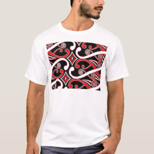 Camiseta diseños maoríes