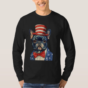 Camiseta Diseños Patrióticos de la Bandera de EE. UU. del 4