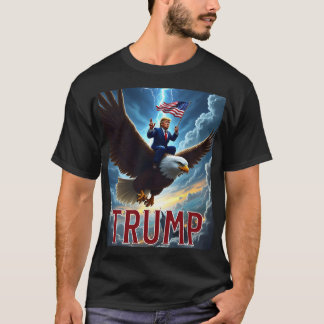 Camiseta diseños políticos atómicos de Zenzo presidente Tru