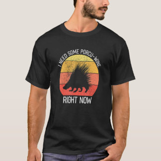 Camiseta Diseños Porcupine Hugger Para Hedgehog Porcupine F