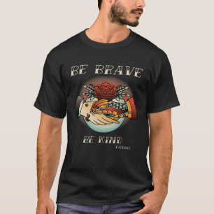Camiseta Diseños Vintage Brave Kind Tattoos. Pullover Hoodi