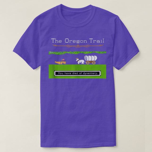 Camiseta Disentería De Camino De Oregón Con Tanque De Fuert (Diseño del anverso)