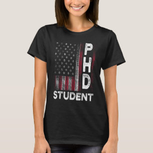 Camiseta Disertación estudiantil Ph D Estados Unidos Doctor