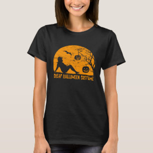 Camiseta Disfraces baratos de Halloween Chiste sarcástico