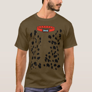 Camiseta Disfraces dálmatas rojos Divertidos Perros Hallowe
