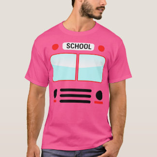 Camiseta Disfraces de disfraz para autobuses escolares de H