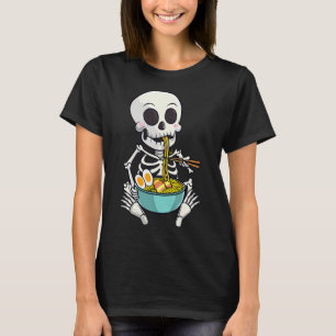 Camiseta Disfraces de fideos de Ramen japonés Anime Hallowe
