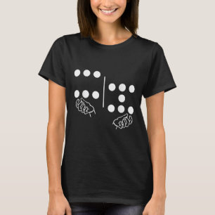 Camiseta Disfraces de grupo de dominó 6-7 divertidos 67 dom