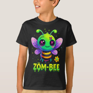 Camiseta Disfraces de Halloween de Bebé Abeja Espeluznante 