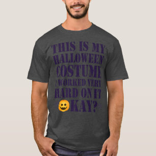 Camiseta Disfraces de Halloween Disfraces divertidos Humor 