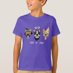 Camiseta Disfraces de Halloween en Bulldog francés