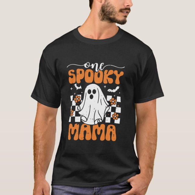 Camiseta Disfraces de Halloween familiares de una mamá fant (Anverso)