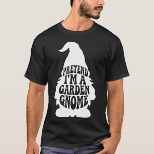 Camiseta Disfraces de Halloween para adultos fingen que soy