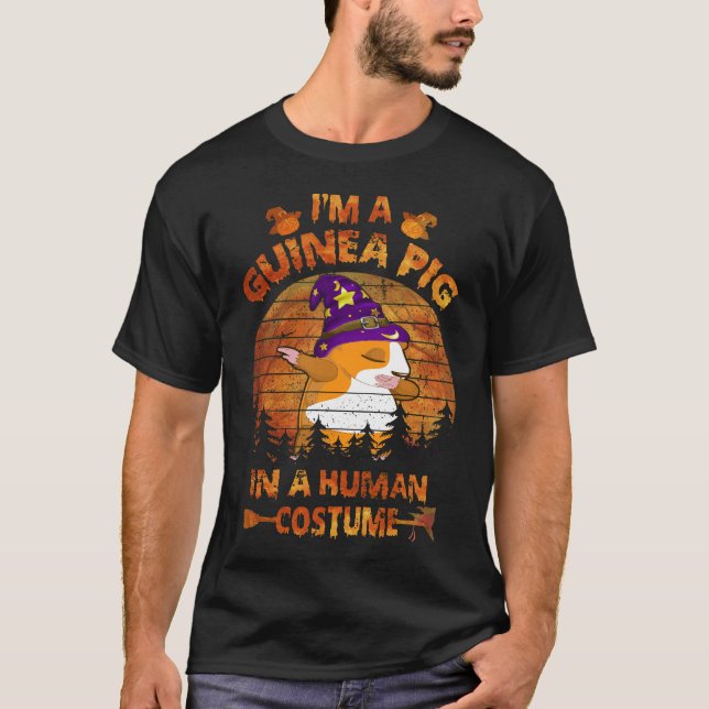 Camiseta Disfraces de Halloween para Cerdos de Guinea 144 (Anverso)