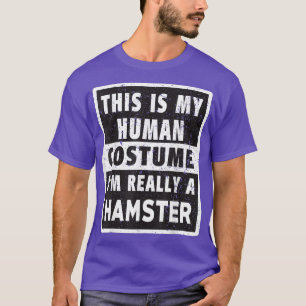 Camiseta Disfraces de Hamster Helloween Costume Funny Hamst
