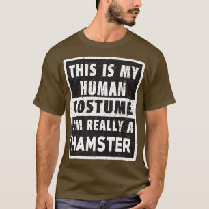 Camiseta Disfraces de Hamster Helloween Costume Funny Hamst