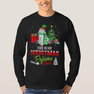 Camiseta Disfraces De Navidad Para Gatos Birmanos Presenta