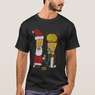 Camiseta Disfraces de Navidades Beavis y Butt Head