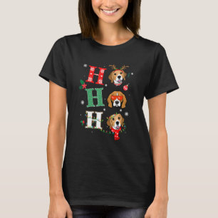 Camiseta Disfraces de Navidades de ropa de lujo Ho Ho Beagl