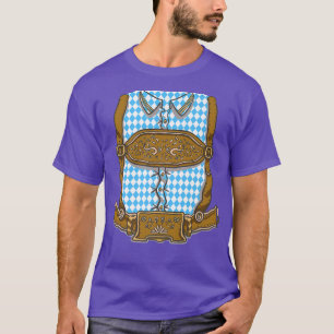 Camiseta Disfraces de Oktoberfest Halloween Lederhosen