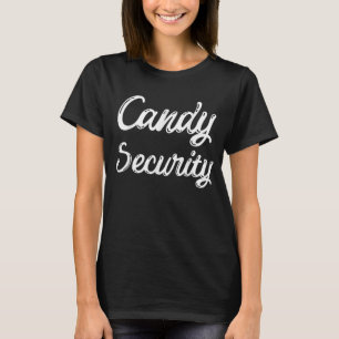 Camiseta Disfraces de padres de Candy Security Halloween