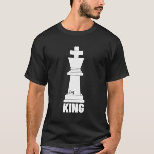 Camiseta Disfraces de piezas de ajedrez King - Entrenador d