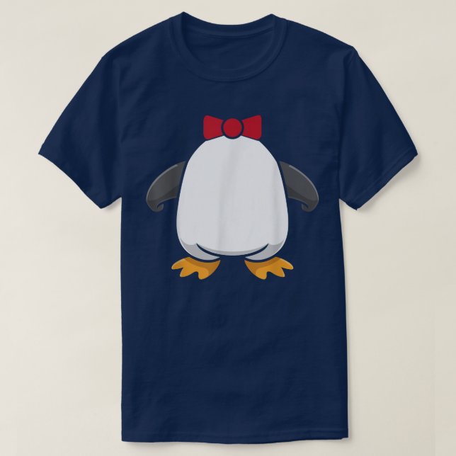 Camiseta Disfraces de pingüino disfraz divertida de tuedo d (Diseño del anverso)