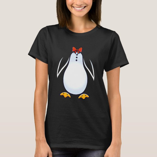 Camiseta Disfraces de pingüino Tuxedo Niños de Halloween Ni (Anverso)