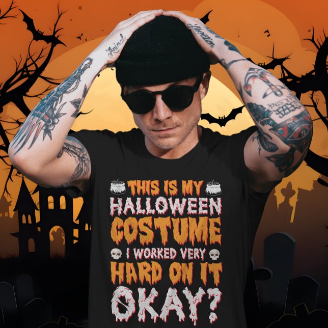 Camiseta Disfraces divertidos de Halloween (Subido por el creador)