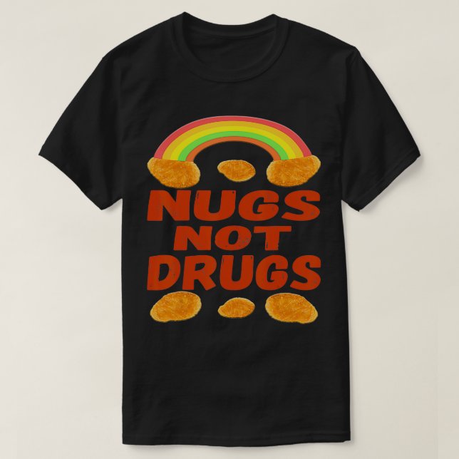 Camiseta Disfraces divertidos de nuggets de pollo, bollos d (Diseño del anverso)