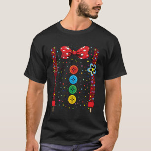 Camiseta Disfraces Divertidos de Payaso para Niños Disfraz 