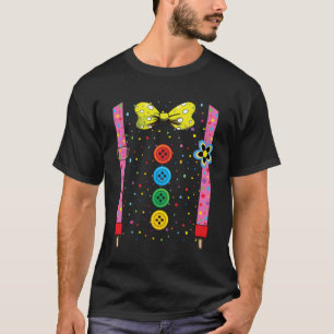 Camiseta Disfraces Divertidos de Payaso para Niños Disfraz 