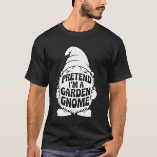 Camiseta Disfraces Fáciles de Halloween para Adultos Fingié