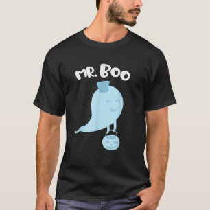Camiseta Disfraces para parejas Sr. BOO y Sra. Boo Matching